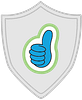 Simply Donating Very Thoughtful badge