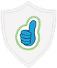 Simply Donating Super Grateful badge