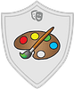 Arts Culture Humanities Painter badge