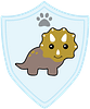 Animals Dinomite badge