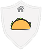 Food and Shelter Taco Tower badge