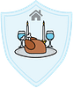 Food and Shelter Meal Mansion badge