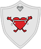 Health Hardworking Heart badge